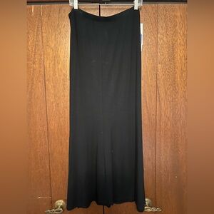 Karen Kane Black A-Line Maxi Skirt for Work